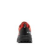 Championes de senderismo Columbia Tellurix Titanium, color rojo con detalles en negro. Confeccionados con malla técnica impermeable y transpirable OutDry™, sistema Navic Fit™ para sujeción, mediasuela Techlite+™ para estabilidad y suela Vibram® con tracción avanzada.