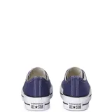 Championes urbanos Converse Chuck Taylor All Star Lift Ox, color berenjena con plataforma blanca.