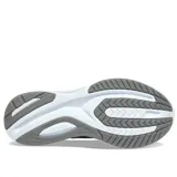 Championes Saucony Guide 16 para dama, color negro con detalles en naranja y gris.