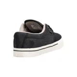 Zapatillas Etnies Jameson 2 Eco color gris oscuro con detalles en bordó y suela blanca.