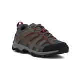 Championes de trekking Country Champion, color gris con detalles en rojo y negro. Capellada de cuero sintético y malla, con suela de goma antideslizante.