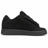 Zapatillas Airwalk modelo Rewind Black, color negro, con diseño urbano de cordones gruesos y detalle de logo circular en el talón.