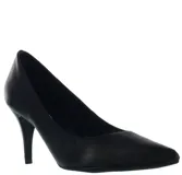 Zapato de tacón Bottero, color negro, con diseño de punta fina y taco aguja.
