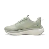 Championes deportivos American Sport modelo Alexia, color verde menta con suela chunky blanca y amortiguación visible, con cordones y tirador trasero.