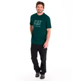 Pantalon cargo de corte recto, color negro, con bolsillos laterales de parche, bolsillos traseros con solapa y bolsillos cargo en las piernas. Confeccionado en sarga de algodón.