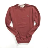 Buzo deportivo básico color rosa viejo, de algodón.