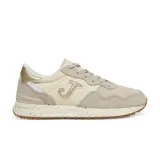 Championes Joma C367 Lady color beige con detalles dorados.