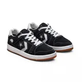 Championes urbanos Converse CONS AS-1 Pro, de caña baja, color negro con detalles en blanco y suela de goma color caramelo.