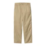 Pantalón de trabajo de corte recto y relajado, confeccionado en sarga Denison. Presenta doble capa de refuerzo en las rodillas, bolsillos utilitarios para herramientas, presilla para martillo y costuras reforzadas en zonas de alta tensión.