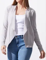 Cardigan tejido color blanco, marca Vila Milano.