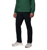 Pantalón chino Columbia de color negro, con bolsillos laterales con cierre y un bolsillo tipo cargo pequeño.