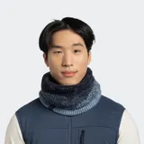 Cuello polar Buff de punto grueso con forro polar PrimaLoft® súper cálido.