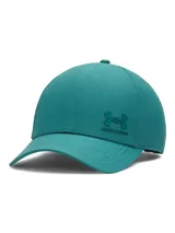 Gorra de béisbol Under Armour de perfil bajo con panel frontal estructurado. Fabricada con tecnología ArmourVent para mayor transpirabilidad y banda para el sudor Iso-Chill que disipa el calor. Cuenta con visera precurvada y cierre con correa ajustable en la parte posterior.