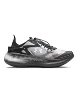 Championes Under Armour Echo con amortiguación reactiva UA HOVR, parte superior translúcida multicapa con malla transpirable, lengüeta asimétrica con sistema de cierre rápido y talón convertible SlipSpeed.
