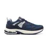 Championes deportivos American Sport modelo Mila 2.0 para hombre, de color azul marino con detalles en gris y suela blanca.