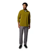 Buzo de micropolar Columbia con cierre frontal parcial y cuello alto. Diseño ligero y resistente, ideal para actividades al aire libre.