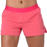 Short deportivo Asics color azul con cintura elástica y logo estampado en la pierna.