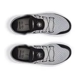 Championes de entrenamiento Under Armour SlipSpeed, modelo versátil con talón convertible para modo entrenamiento o recuperación. Presentan parte superior perforada transpirable, sistema de ajuste BOA y tecnología de amortiguación UA Flow con suela blanca.