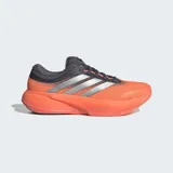 Championes de running Adidas Supernova Rise 3, color naranja con detalles en gris oscuro y plateado. Presentan empeine de tejido técnico transpirable, mediasuela con tecnología Dreamstrike+ para mayor amortiguación y suela Lighttraxion para un agarre óptimo.