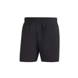 Short de baño negro Adidas, confeccionado en tejido ligero de secado rápido, con calzoncillo interior de malla y cintura elástica.