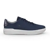 Championes Timberland Seby Low color azul marino con suela blanca.