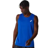Musculosa Asics de hombre color negro con logo blanco en el pecho.