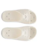 Sandalias tipo chinelas de una sola pieza moldeadas en EVA, con diseño de secado rápido, orificios de drenaje y suela texturizada para mayor tracción.