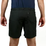 Short deportivo para hombre, color verde oscuro o negro, con cintura elástica y logo reflectante de Diadora en la parte inferior delantera.