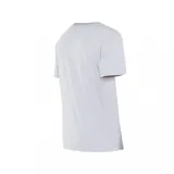 Remera negra de manga corta con logo de Hurley estampado en blanco en el pecho.