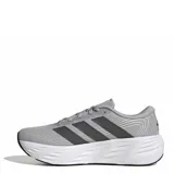 Championes de running Adidas Galaxy 8 M para hombre, en color gris con las clásicas tres tiras en tono oscuro y suela blanca amortiguada.