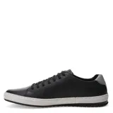 Zapatos casuales Freeway de cuero color tostado, con diseño de cordones, punta ovalada y suela de goma blanca con base en tono caramelo.