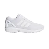 Zapatillas Adidas ZX Flux blancas con las tres tiras laterales características de la marca.