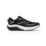 Championes de running Joma modelo Victory Lady, color negro con entresuela blanca y detalles plateados. Confeccionados con tejido mesh transpirable y suela de caucho de alta resistencia.