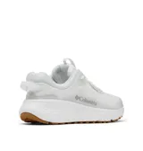 Championes de trekking Columbia Terrastride Crz Omni-Grip, color blanco con suela de goma marrón, diseñados para actividades al aire libre y uso urbano con tecnología de amortiguación y tracción superior.