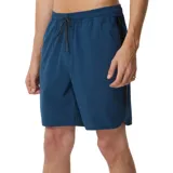 Short de baño Rip Curl S-Series Vc Pivot color azul, de diseño liviano, con cintura elástica y cordón ajustable.