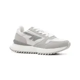 Championes Hi-Tec Dam Lady, color gris y blanco, con tecnología Memory Foam.