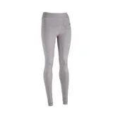 Calza deportiva larga Topper de tiro alto, confeccionada en tejido técnico con tecnología Dry Cool para mayor transpirabilidad. Presenta un diseño ajustado al cuerpo con cintura ancha y logo de la marca estampado en la cadera.