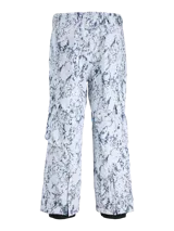 Pantalón de ski técnico impermeable y cortaviento con tiro alto, diseñado para brindar protección en condiciones de frío, viento y humedad. Confeccionado en tejido resistente, incorpora cierre con cremallera, bolsillos frontales y bolsillos laterales con cierre en velcro. Presenta ruedos con protección antinieve y polainas internas que bloquean la entrada de nieve, además de forro interior que aporta comodidad durante actividades de invierno.