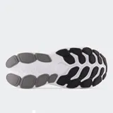 Championes de running New Balance Fresh Foam X More V4, color negro con entresuela blanca texturizada. Presentan la tecnología Fresh Foam X y un diseño de perfil alto para máxima amortiguación.