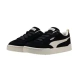 Championes urbanos Puma Park Lifestyle Raw, color negro con detalles en blanco. Capellada sintética resistente, plantilla SoftFoam+ con talón acolchado y suela de goma.