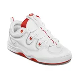 Championes eS modelo Two Nine 8, color blanco con detalles en rojo.