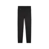 Calza deportiva Puma de tiro alto y largo 7/8, color negro con logo de la marca estampado en blanco en la pierna izquierda.