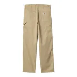 Pantalón de trabajo de corte recto y relajado, confeccionado en sarga Denison. Presenta doble capa de refuerzo en las rodillas, bolsillos utilitarios para herramientas, presilla para martillo y costuras reforzadas en zonas de alta tensión.