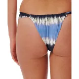 Bikini Rip Curl Surf Treehouse Skimpy con estampado batik en tonos azules y negros.