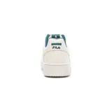 Championes urbanos Fila ACD Classic para hombre, de color blanco y crema con detalles en verde oscuro en el interior y la lengüeta. Confeccionados en cuero sintético, presentan cordones tonales, perforaciones en la puntera para mayor transpirabilidad y el logo de la marca en el lateral y la suela.