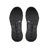Championes On modelo Cloudhorizon, de color negro, diseñados para running. Cuentan con capellada de malla técnica transpirable, suela gruesa con tecnología CloudTec Phase para máxima amortiguación y cordones tradicionales.