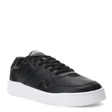 Championes urbanos Topper modelo Terre, color negro con suela de plataforma blanca. Presentan un diseño de corte bajo con cordones al tono y detalles de costuras visibles en el lateral.