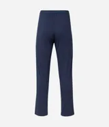 Pijama largo de hombre compuesto por una remera de manga larga con cuello redondo y un pantalón tipo jogging con cintura elástica. Confeccionado en tejido de viscolycra suave y ligero, con acabado liso.