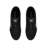 Championes Puma modelo R78 Wind SD, de diseño urbano con base negra y detalles en beige. Presentan el logo de la marca en el lateral y una suela de goma con relieve.