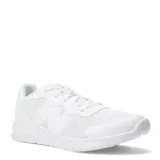 Championes de running New Balance modelo Fresh Foam 578, color blanco total. Presentan una construcción en malla textil transpirable con refuerzos sintéticos, cierre mediante cordones y entresuela con tecnología de amortiguación.